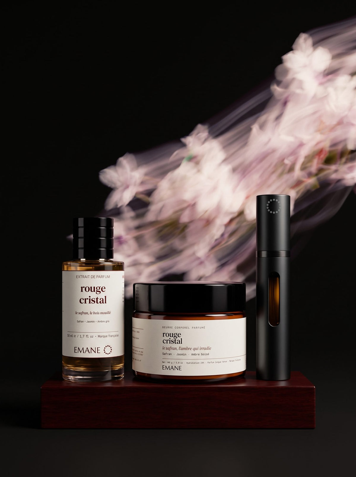 The Layering Duo: extrait de parfum, body butter and travel spray