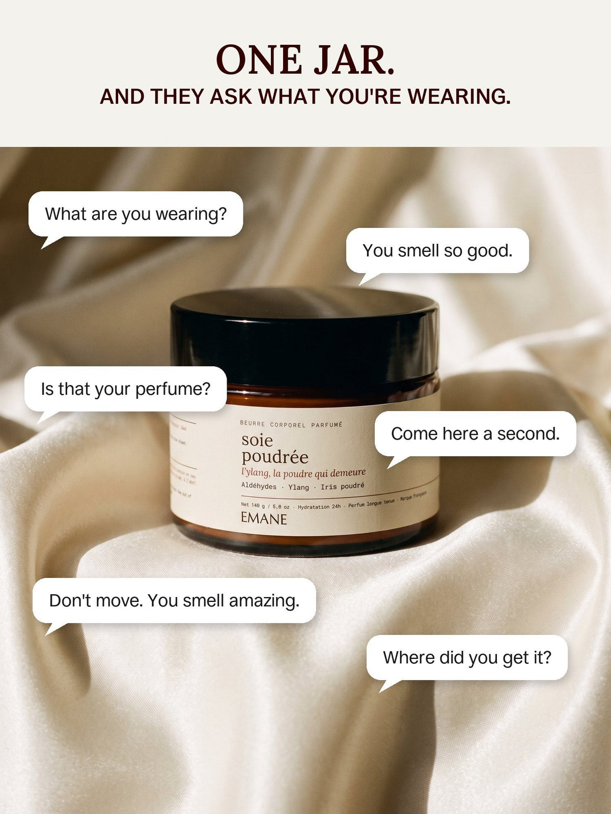 One jar, and they ask what you're wearing