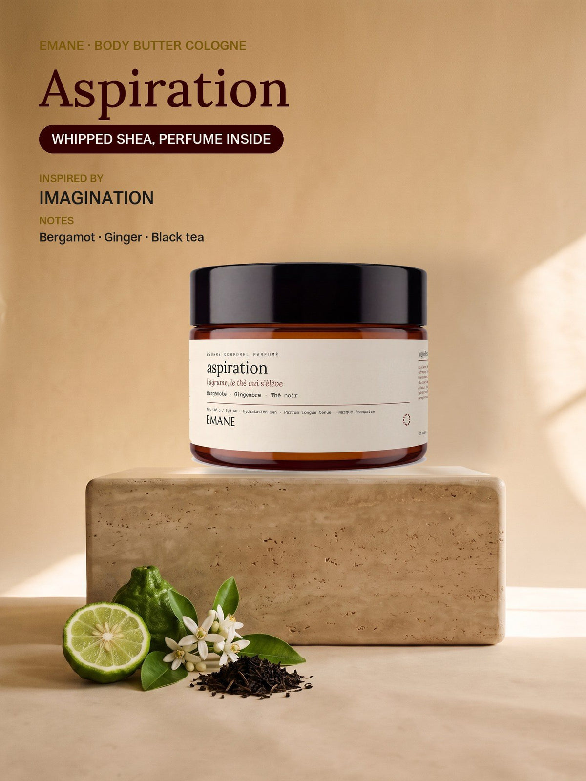 Aspiration body butter cologne, inspired by Imagination