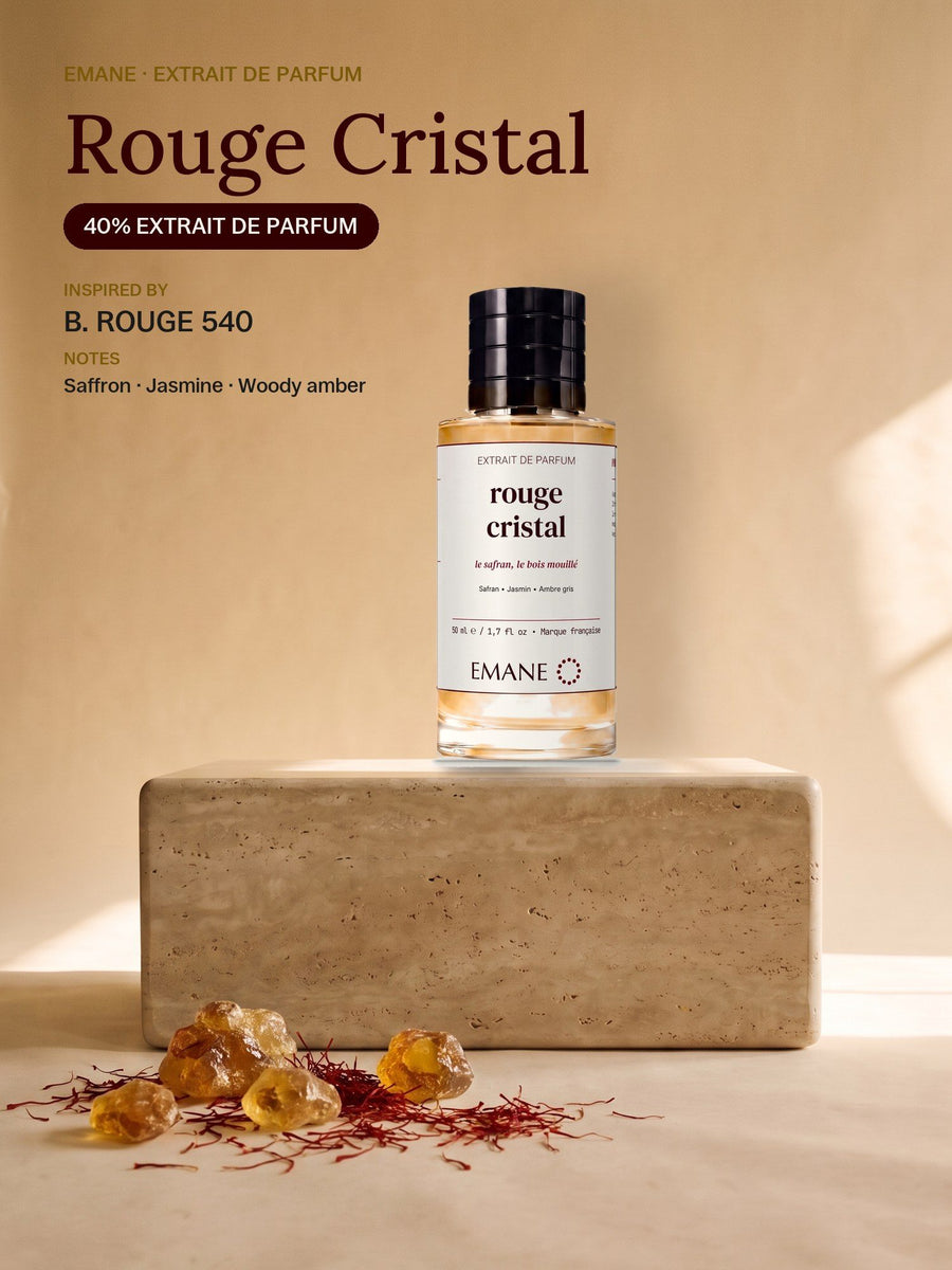 Rouge Cristal extrait de parfum, inspired by B. Rouge 540